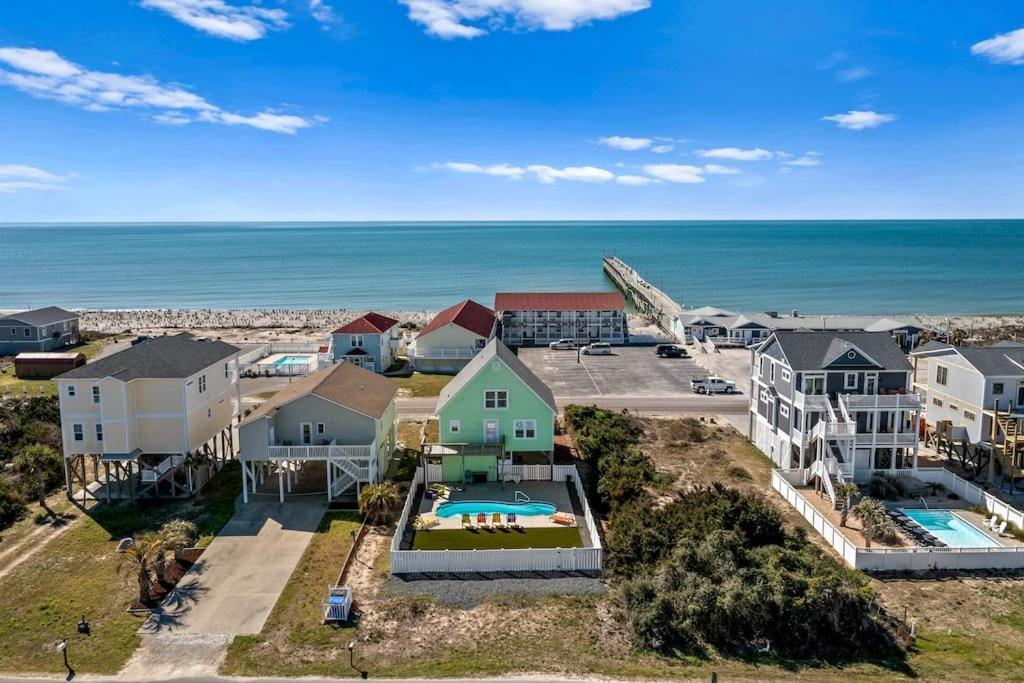 Villa Pool Haven Ocean View Oak Island Esterno foto