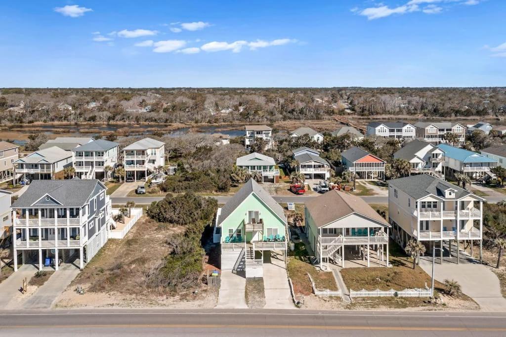Villa Pool Haven Ocean View Oak Island Esterno foto